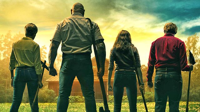 bild aus der news Horror-Nachschub vom Meister der fiesen Twists: Im Trailer zu "Knock At The Cabin" kämpfen Marvel- & "Harry Potter"-Stars gegen die Apokalypse