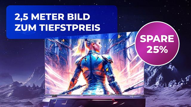 bild aus der news Kino zu Hause? Mit diesem gigantischen 98-Zoll-TV zum Schnäppchenpreis kann sich das fast jeder Leisten!