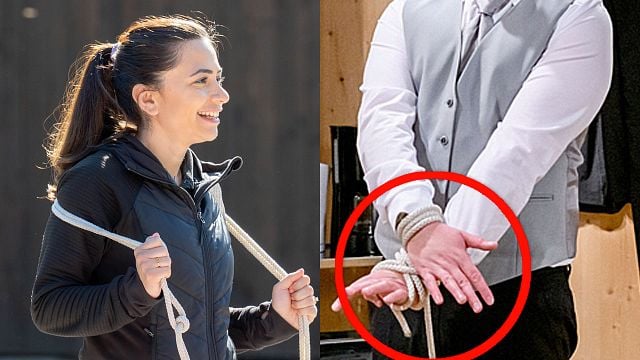 bild aus der news "Sturm der Liebe"-Vorschau heute: Fritz und Lale kommen sich bei Fesselspielen näher