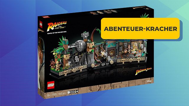 bild aus der news Gewaltiges Set zum kleinen Preis: Mit diesem interaktiven LEGO-Set nimmt euch Indiana Jones mit auf seine Abenteuer