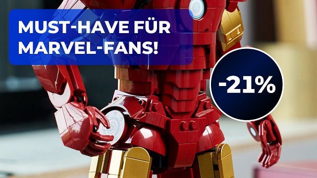 bild aus der news 1.300 Teile purer Kult: Iron Man aus LEGO in der Sammleredition jetzt 25% günstiger schnappen