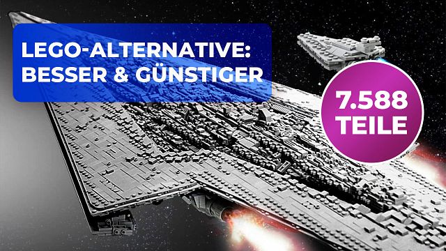 bild aus der news Dieser gigantische und reduzierte Supersternenzerstörer aus fast 8.000 Teilen pulverisiert jedes LEGO "Star Wars" Set
