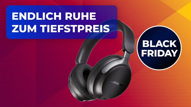 bild aus der news Noise Cancelling und Preis am Limit: Fast 50 Prozent Rabatt auf den besten Bose Kopfhörer mit ANC am Black Friday!