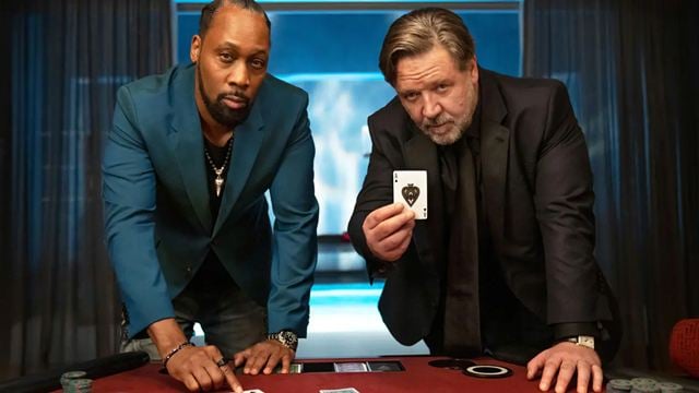 3 Tage nach US-Kinostart als deutsche Streaming-Premiere: Russell Crowe in einem Poker-Spiel auf Leben und Tod im Trailer zu "Poker Face"