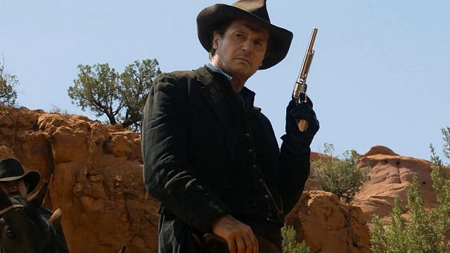 bild aus der news Heute Abend streamen: In dieser Western-Sause trifft Liam Neeson auf Charlize Theron und "How I Met Your Mother"-Star Neil Patrick Harris