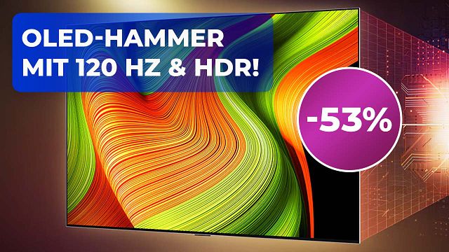 bild aus der news Endlich: Amazon haut einen aktuellen LG OLED-TV in 55 Zoll mit über 50 (!) Prozent Rabatt raus!