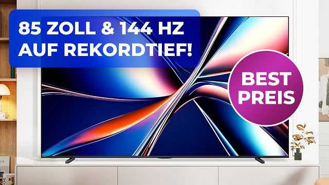 bild aus der news Ein 4K-TV in 85 Zoll muss nicht teuer sein: Samsung-Konkurrent bei Amazon im Preisfall