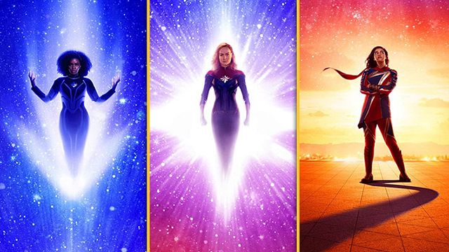 bild aus der news Verkürzt die Wartezeit auf "Avengers 5": Im neuen Trailer zu "The Marvels" machen 3 MCU-Heldinnen gemeinsame Sache
