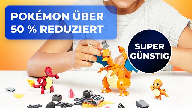 bild aus der news Die Glumanda-Evolution in 313 Teilen: Dieses freche Pokémon-Set bekommt ihr gerade 54 Prozent günstiger!