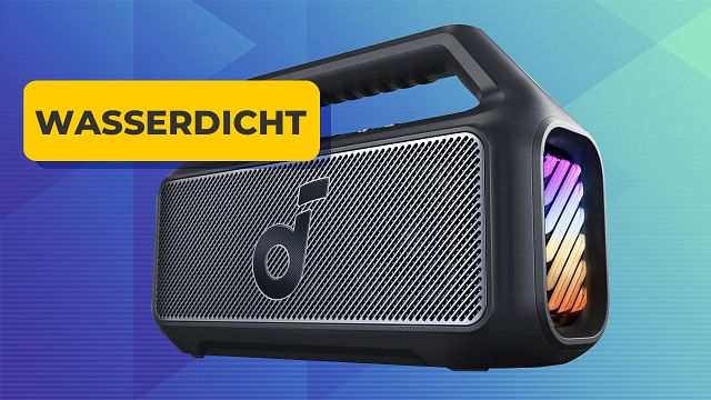 bild aus der news Partykracher für unter 100 Euro: Dieser Bluetooth-Lautsprecher macht mächtig Stimmung – und kann auch mal baden gehen