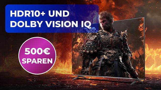 bild aus der news 85 Zoll TV-Monster stampft den Preis zu Boden: QLED, 144 Hz und fast alles, was das Heimkino-Herz begehrt!