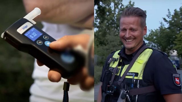 bild aus der news "Ich hab keinen Führerschein": Alkoholisierter Fahrer bei "Achtung Kontrolle" gesteht alles – und überrascht am Ende trotzdem noch die Polizei