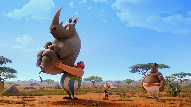 bild aus der news "Nein, Obelix … das ist kein Wildschwein!" Deutscher Trailer zu "Asterix & das Königreich Nubien" – bald im Kino!