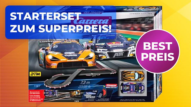 bild aus der news 7,3 Meter (!) lang und kabellos: Diese Top-Carrerabahn im Amazon-Angebot ist ein Muss für Motorsportfans