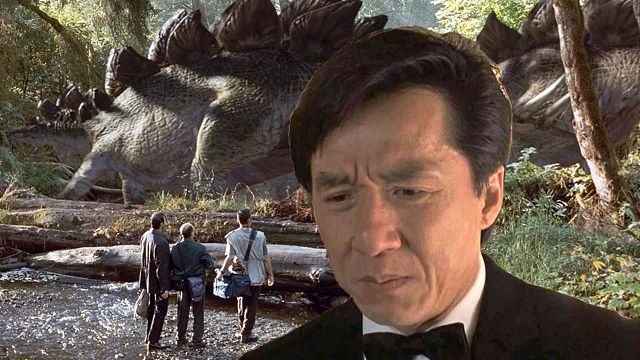 bild aus der news "Ich will mit Dinosauriern spazieren gehen!": Jackie Chan bettelte Steven Spielberg um eine Rolle an – doch der ließ den Actionstar eiskalt abblitzen!