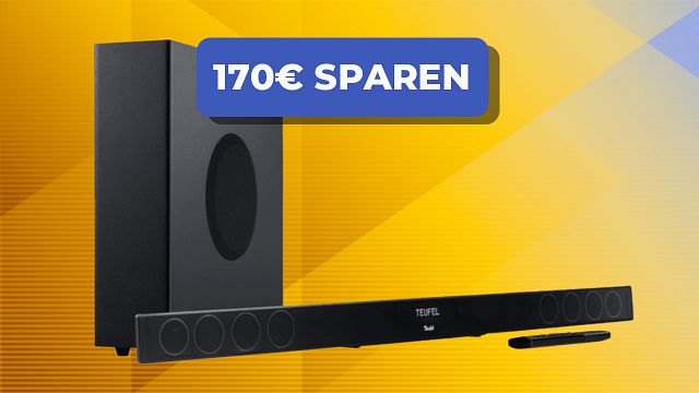 bild aus der news Ultimativer Soundbar-Preistipp: Die Testsieger-Soundbar von Teufel ist endlich wieder im Angebot – mit Subwoofer!