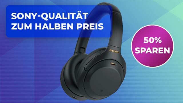 HiFi-Sound, irres Noise Cancelling und halber Preis: Diese Sony-Kopfhörer gehören zu den besten auf dem Markt!