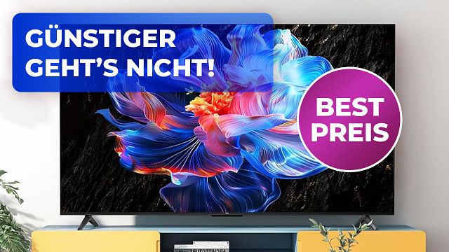 bild aus der news Amazon dreht durch: Brandneuer 4K-TV in 55 Zoll mit Google TV und Dolby Vision für unter 300 Euro!