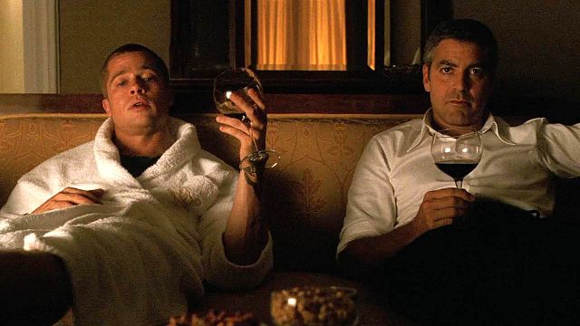 bild aus der news "Es war brutal": So wurde Brad Pitt von George Clooney und Matt Damon um den Schlaf gebracht