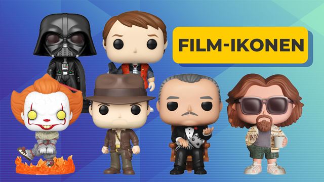 Legendäre Filmcharaktere als Funko POP! Diese ikonischen Figuren lassen die Herzen der Fans höher schlagen