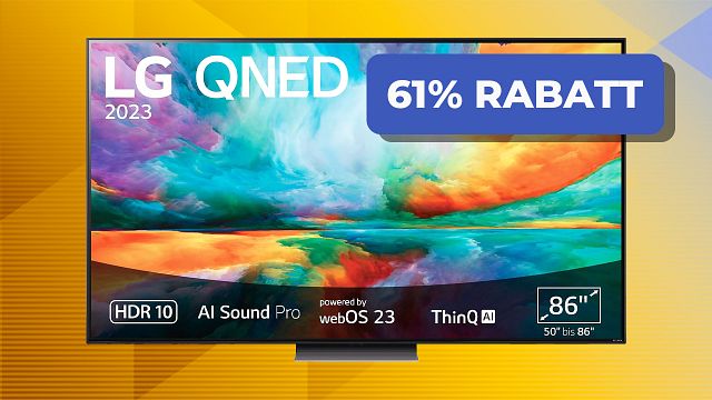 bild aus der news So günstig kann ein riesiger 4K-TV sein: Holt euch jetzt das 86-Zoll-Monster von LG mit 120 Hz für weit unter 1.400 Euro