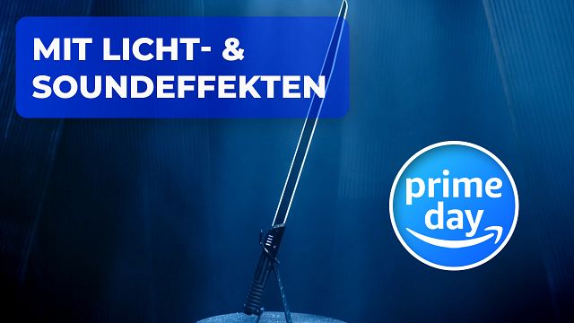 bild aus der news "Star Wars"-Knaller zum Prime Day: Dieses ganz besondere Lichtschwert darf in keiner Sammlung fehlen