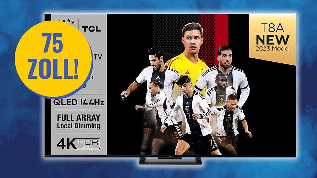 bild aus der news Riesen-QLED mit 75 Zoll zum Bestpreis bei Amazon: Dieser 4K-TV ist der Konkurrenz in dieser Preisklasse meilenweit voraus