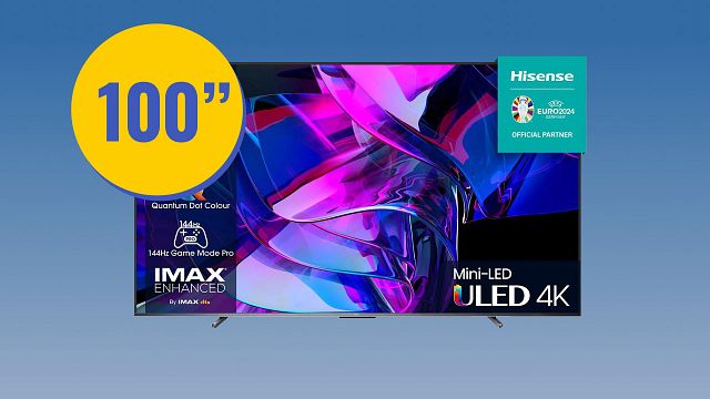 bild aus der news 1000 Euro gespart! Der riesige Mini-LED-TV von Hisense überzeugt auf 100 Zoll beim Streamen und Zocken