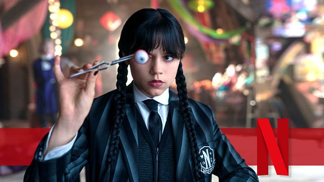 bild aus der news Neu auf Netflix im August 2025: Endlich neue "Wednesday"-Folgen, der größte Kino-Hit 2023 & Superstars auf Mörderjagd