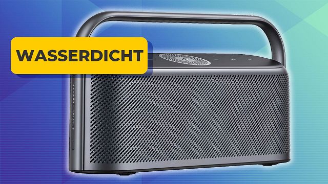 bild aus der news Perfekter Bluetooth-Lautsprecher für den Frühling: Den wasserfesten Anker Motion X600 gibt’s jetzt zum neuen Tiefstpreis