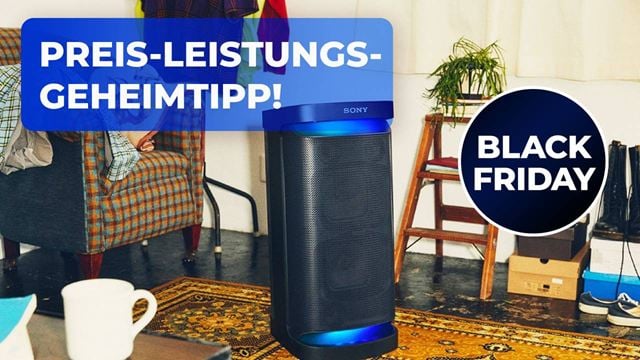 Richtig krasse Testergebnisse: Sony-Lautsprecher kostet am Black Friday nur die Hälfte – DIE Alternative zu JBL und Co.!