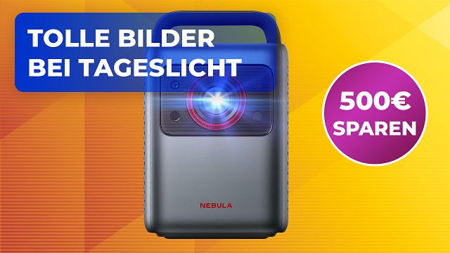 bild aus der news Tragbarer 4K-Laser-Beamer bei Amazon: Kino zu Hause war noch nie so einfach
