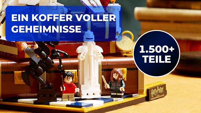 bild aus der news Über 1.500 Teile magische Momente: Dieser "Harry Potter"-Bausatz von LEGO hat es in sich – im wahrsten Sinne des Wortes