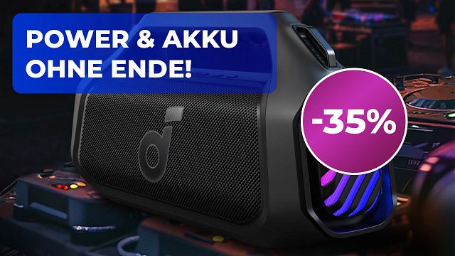 bild aus der news Anker-Bassmonster bei Amazon fast 40% günstiger: Eure nächste Party ist gerettet