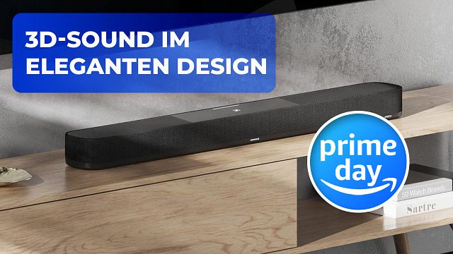 bild aus der news Mächtiger 7.1.4-Sound mit Dolby Atmos und DTS:X: Diese Soundbar katapultiert euch mit echtem 3D-Klang direkt ins Kino!