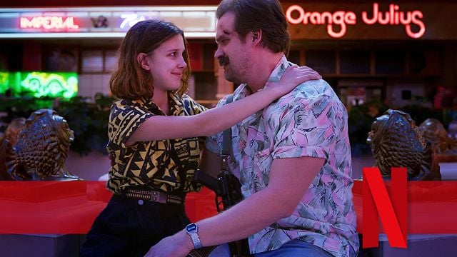 bild aus der news "Stranger Things"-Stars David Harbour und Millie Bobby Brown erneut als Vater und Tochter: Neue Netflix-Thriller-Serie angekündigt!