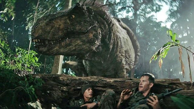 bild aus der news Endlich gibt's die blutige Antwort auf "Jurassic World" auch in Deutschland! Wie gut ist der Mix aus Kriegsfilm und Dino-Abenteuer?
