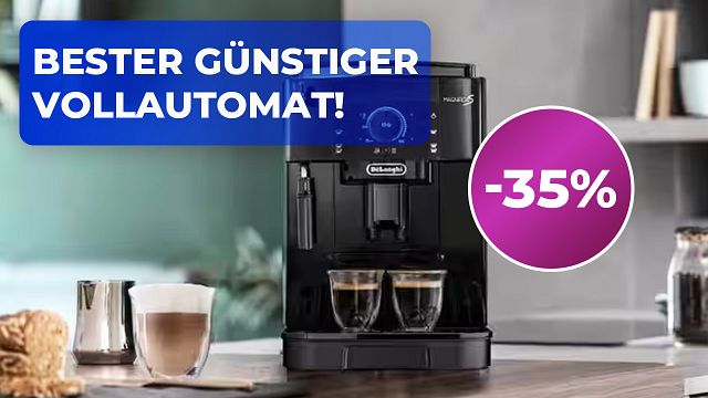 bild aus der news De'Longhi Magnifica: Der beste günstige Kaffeevollautomat ist im Amazon Spring Sale ein Schnäppchen