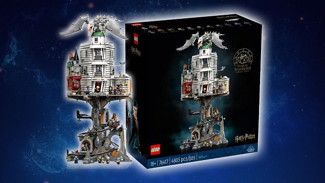 bild aus der news Neues Lego-Set von "Harry Potter": Die Collector’s Edition von Gringotts Zauberbank ist ein garantierter Blickfang