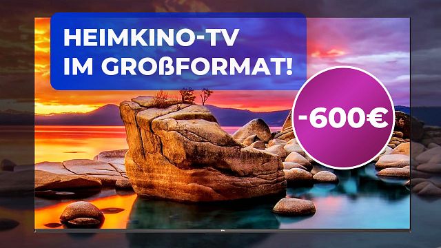 bild aus der news Samsung, Sony und LG erblassen vor Neid: Amazon schmeißt euch einen Riesen-TV mit 85 Zoll und Edel-Features hinterher