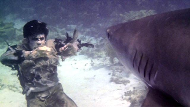 Diesen lange verbotenen Horrorfilm mit Haien und Zombies muss man laut Quentin Tarantino gesehen haben: Er hat ihn sogar Brad Pitt gezeigt