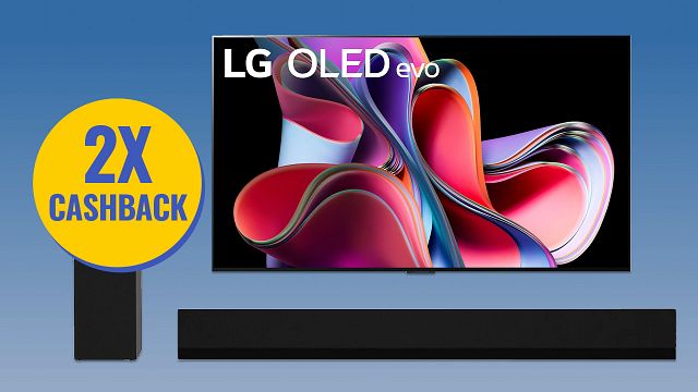bild aus der news Der beste Heimkino-Deal seit langem: Riesige OLED-TVs und Dolby Atmos Soundbars von LG mit doppeltem Cashback [Anzeige]