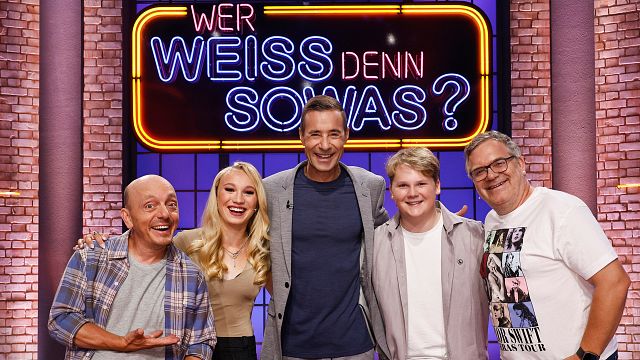 bild aus der news Junges Schauspiel-Duo bei "Wer weiß denn sowas?": Das sind die heutigen Gäste