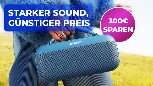 bild aus der news Diese leistungsstarke Bluetooth-Box überzeugt auf ganzer Linie: Sichert sie euch jetzt ganze 100 Euro günstiger [Anzeige]