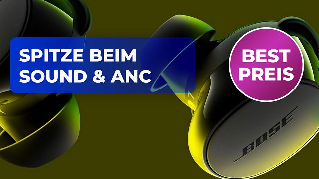 bild aus der news In-Ear-Kopfhörer mit ANC und Mega-Akku zum Tiefstpreis bei Amazon: So günstig kann Bose sein!?