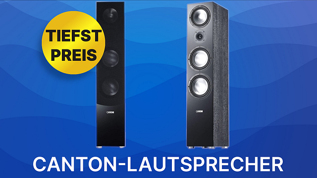 bild aus der news Angebot: Sichert euch jetzt herausragenden Sound bei MediaMarkt mit den Canton GLE-Standlautsprechern
