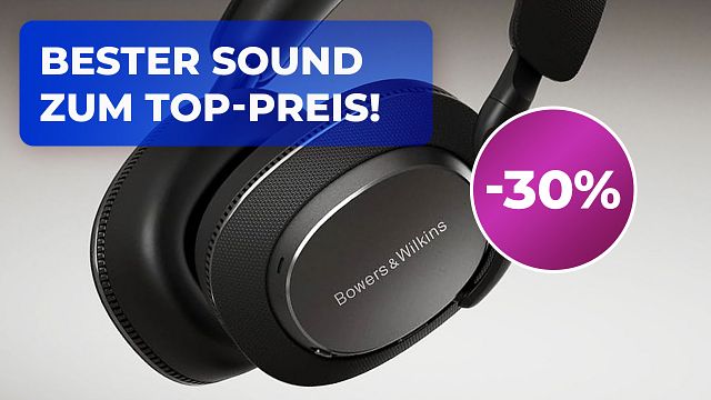 bild aus der news 30% Rabatt auf die Sound-Spitzenklasse: Dieser Bluetooth-Kopfhörer von Bowers & Wilkins ist ein klangliches Meisterwerk