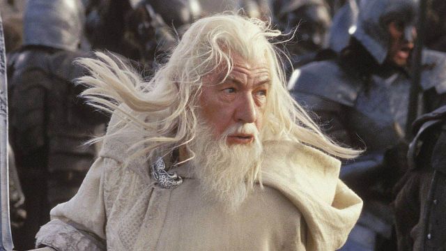 bild aus der news Ian McKellen hat mit seiner Darstellung des Gandalf J. R. R. Tolkien imitiert
