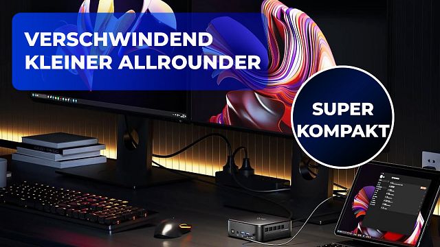 bild aus der news Streamen, zocken, arbeiten? Dieser Mini-PC eignet sich für nahezu jede Lebenslage