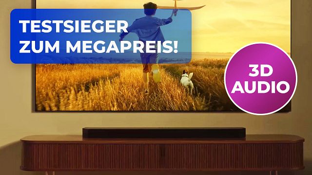 bild aus der news 11.1.4-Soundsystem zum unfassbaren Preis: Diese Dolby-Atmos-Soundbar ist das Nonplusultra im Heimkino!